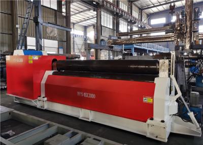 China 380V 50HZ Hydraulic Symmetric Plate Bending Rolling Machine for sale