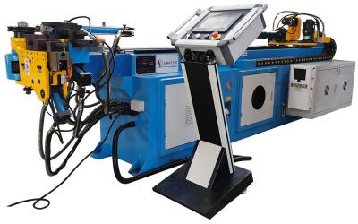 China Round Square Steel Metal Pipe Bending Machine CNC Fully Auto for sale