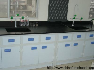 China Ceramic Board Laboratory Workbench Furniture White PP Cabinet / Drawer for sale