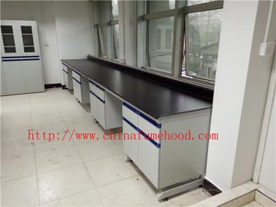China Resistance TO Acid / Alkali Chemistry Lab Cabinets and Countertops Furniture for inspection / publi bureau laboratory for sale