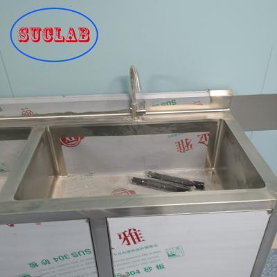 Chine Le laboratoire chimique antirouille médical d'acier inoxydable d'utilisation d'hôpital des prix d'évier de lavage de ResistanceHand descend l'évier inductif à vendre