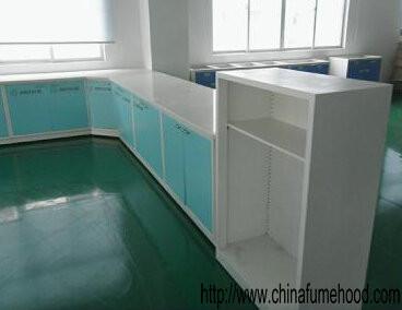 China Hospital Laboratory Benches And Cabinets Steel Frame ISO Certificated for sale