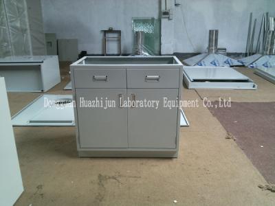 China 800*500*600mm Steel Lab Furniture , Powder Coated Metal Lab Cabinets for sale