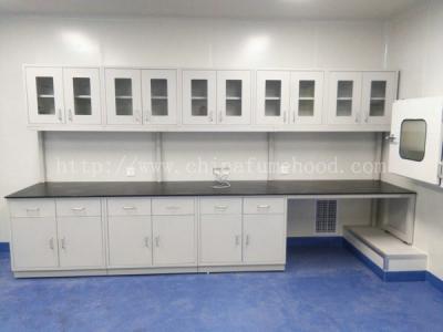 China Acid Proof Lab Cabinets And Countertops , Multifunctional Lab Bench With Drawers for sale