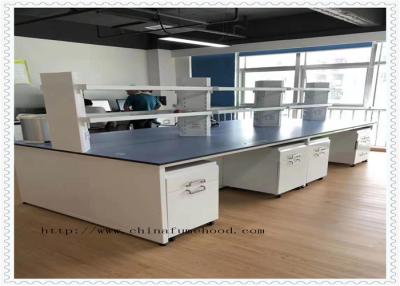 China Free Standing Metal Laboratory Cabinets / Science Lab Workstations for sale