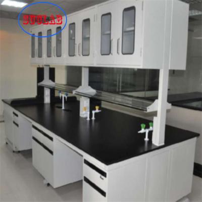 China OEM customized Full Steel Structure Acid Alkali Resistance Chemical Laboratory Workstation Price for sale
