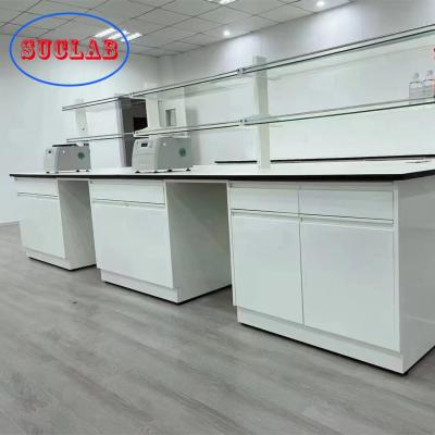 China High Quality Full Steel Epoxy Resin Worktop Acid and Alkali Resistance Chemical Laboratory Bench For Sale for sale