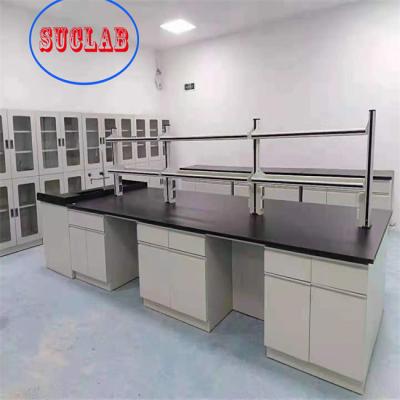 China Wholesale Cheap Price Cold Rolled Steel Structure Floor Mounted  Laboratory Workstation Supplier Hong kong for sale