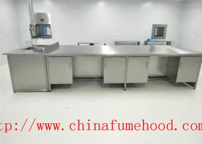 China Manufacture Science Lab Furniture Stainless Steel Lab Furniture for Clean Room and Hospital Lab for sale