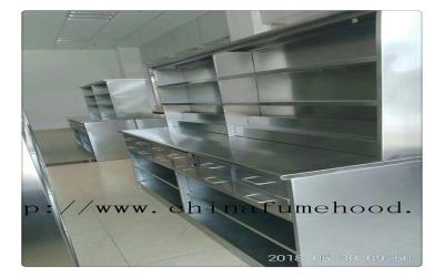 China Surface Passivation Stainless Steel Lab Furniture lab tables work benches DTC Hinge 1500*850mm for sale