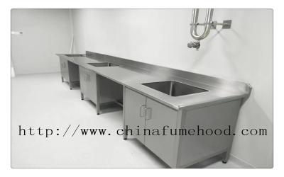 China School Stainless Steel Lab Furniture Stainless Steel Laboratory Furniture Bench Tables SGS Certificated for sale