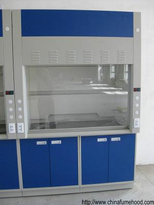 China Full Steel Fume Hoods With The Pipe of Fume Cabinet For Oversea Suppliers for sale