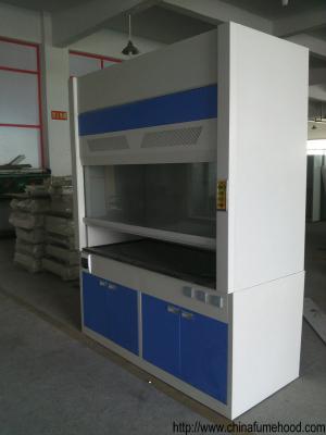 China Anti Corrosion Laboratory Fume Hood Cabinet Antirust Acid Resistant for sale