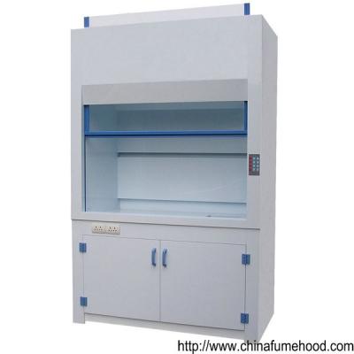 China Chemical Testing PP Fume Hood , Customized PVC Window Laboratory Vent Hood for sale