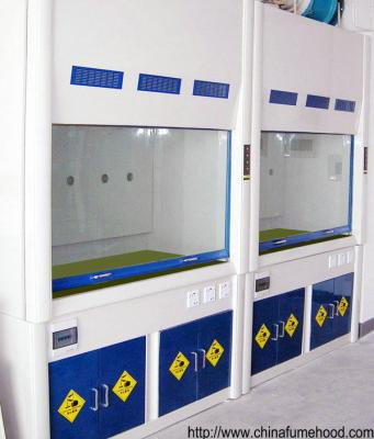 China Customized Made  Chemistry Proof FRP  Lab  Fume Hood With Scrubber for sale