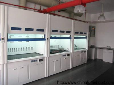 China High Level Ceiling Mounted Fume Hood For Lab Use In Laboratory Project From Huazhijun for sale