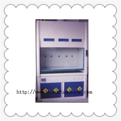 China Humo impermeable Hood Base Cabinets, cámara estable de FRP del humo en laboratorio de química en venta