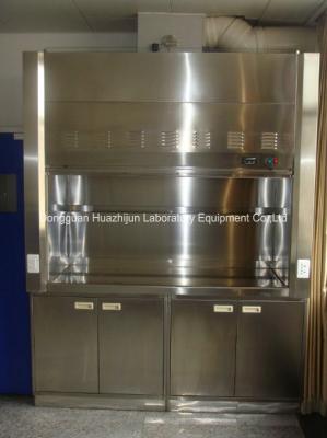 中国 Chemical Resistant Lab Fume Cupboard Stainless Steel Structure Epoxy Resin Benchtop 販売のため