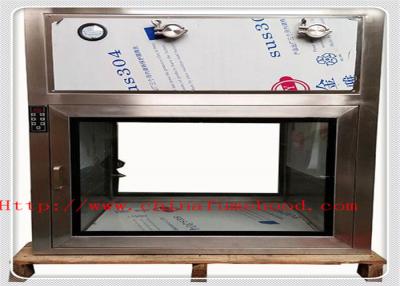 China White Antirust Cleanroom Cleaning Equipment Pass Through Box For Pharmaceutical for sale