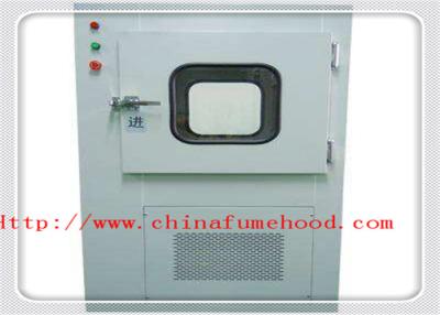 China 855x550x1600mm Stainless Steel Air Shower , Rustproof Clean Room Equipment for sale