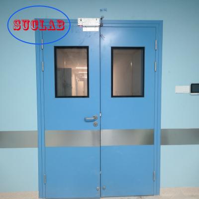 中国 病院防錆操作劇場のドア、化学抵抗力がある外科部屋のドア 販売のため