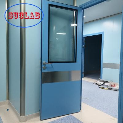China ISO9001 Durable Cleanroom Cleaning Equipment , X Ray Shielding Operating Room Door for sale