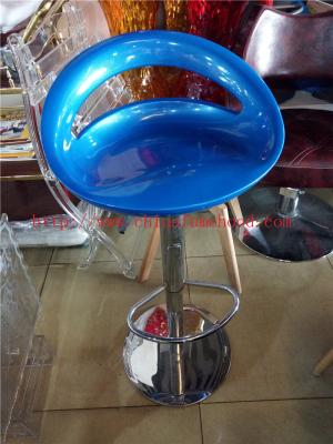 China Cadeiras ajustáveis azuis do laboratório do metal, tamboretes resistentes do laboratório da universidade à venda