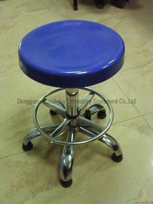 China Waterproof Lab Chairs And Stools Stainless Steel Material With Leather Top for sale
