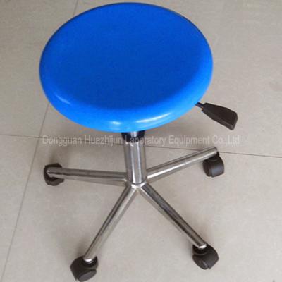 中国 高さの調節可能な実験室の椅子および腰掛けの車輪が付いているクリーンルームの実験室の椅子 販売のため