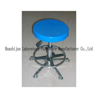 China Durable Antirust Adjustable Height Lab Stool , Stainless Steel Science Lab Chairs for sale