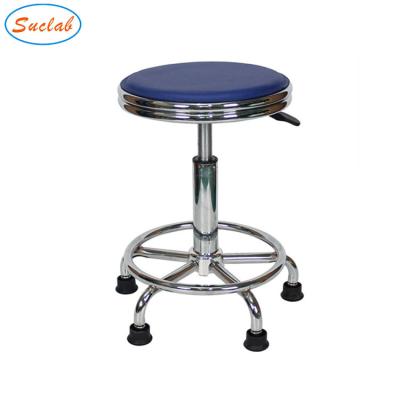 China Antistatic Industrial Lab Chairs And Stools Practical With PU Leather Top for sale