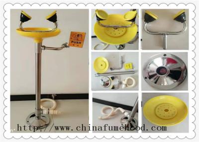 China School Commercial Lab Fittings Eyewash Station Stainless Steel for sale