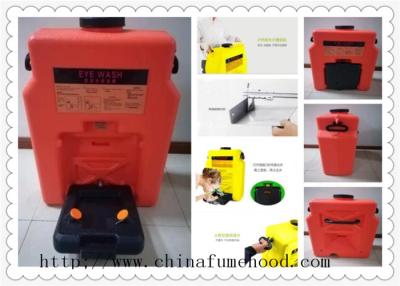 China ISO14001 Mobile Portable Eyewash Station Multiscene For School for sale