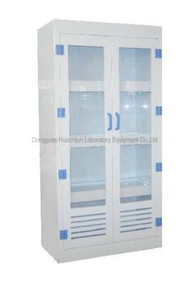 China Moistureproof Acid Storage Cupboard , steel Lab Storage Cabinet With Glass Doors for sale