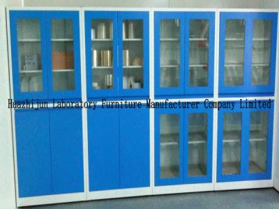 China 1.8m Height Small Steel Storage Cupboards 1.0mm Thickness Material With PVC Handles for sale