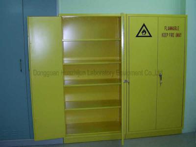 China Acid Resistant Flammable Safety Cabinet Liquid Cupboard With Double Doors for sale