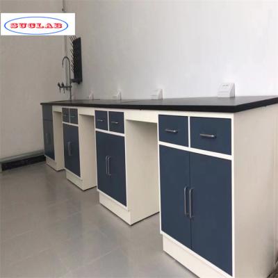중국 Efficient and Practical Lab Workbench with Storage Drawers 120cm X 60cm X 90cm 판매용