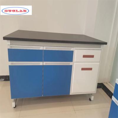China Enhance Laboratory  Furniture Manufacturers Productivity with a Blue Chemistry Lab Workbench à venda