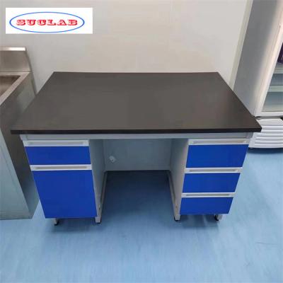 China Blue Laboratory Furniture - Designed with 4 Wheels and Number of Wheels As Drawing for sale