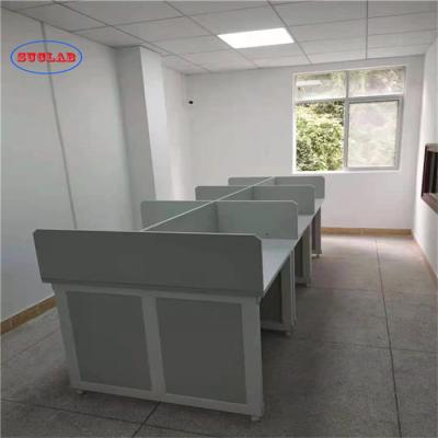 China Integral Structure Stainless Steel Lab Bench As Drawing Shelves For Scientific Labs Te koop
