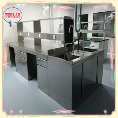 China Polished Lab Workbench With Integral Structure Bolt Connection Installation Method en venta