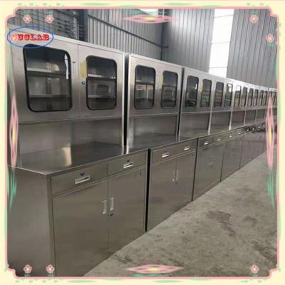 China Specialized Lab Bench Laboratory Furnitures Customizable Drawers And PP Worktop for sale