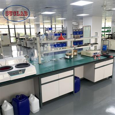 Chine Steel Wood Structure Chemistry Laboratory Workbench For Efficient Workstations Laboratory Furniture Design à vendre
