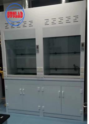 China Wall Mounted Chemical Fume Hood Lab Perchloric Acid Fume Hoods with 400m3/h Airflow Pp Te koop