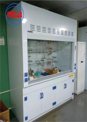 China Optimize Workplace Safety with our High-Powered Chemical Fume Hood Lab PP Fume Hood with Scrubber en venta