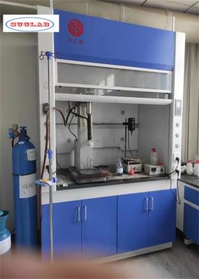 China 100m3/h Airflow Laboratory Fume Hood with Activated Carbon Filter System for sale
