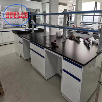 China All Steel Lab Furniture Chemical Lab Bench with DTC 105° Hinge à venda
