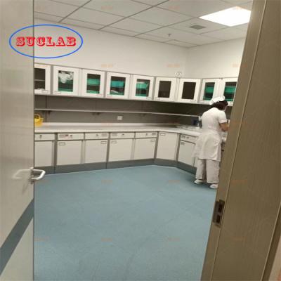 Cina Rectangular Chemistry Lab Bench Laboratory Benches and Cabinets for Hospital Laboratories with Base Cabinet in vendita