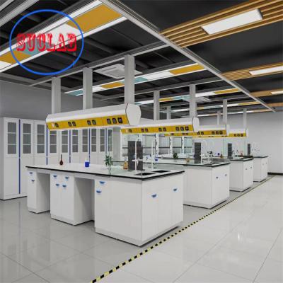 China All Steel Chemistry Laboratory Table Rectangular Or Customized for sale