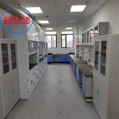 Chine Expériences chimiques Laboratoire de chimie Bureau de travail usine Cadre C avec plusieurs armoires à vendre